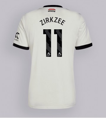 Manchester United Joshua Zirkzee #11 Replika Tredjetrøje 2024-25 Kortærmet